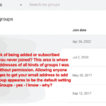 Read more about the article How To Unsubscribe To Google Groups I never Joined? | Remove yourself from Groups You Did Not Join