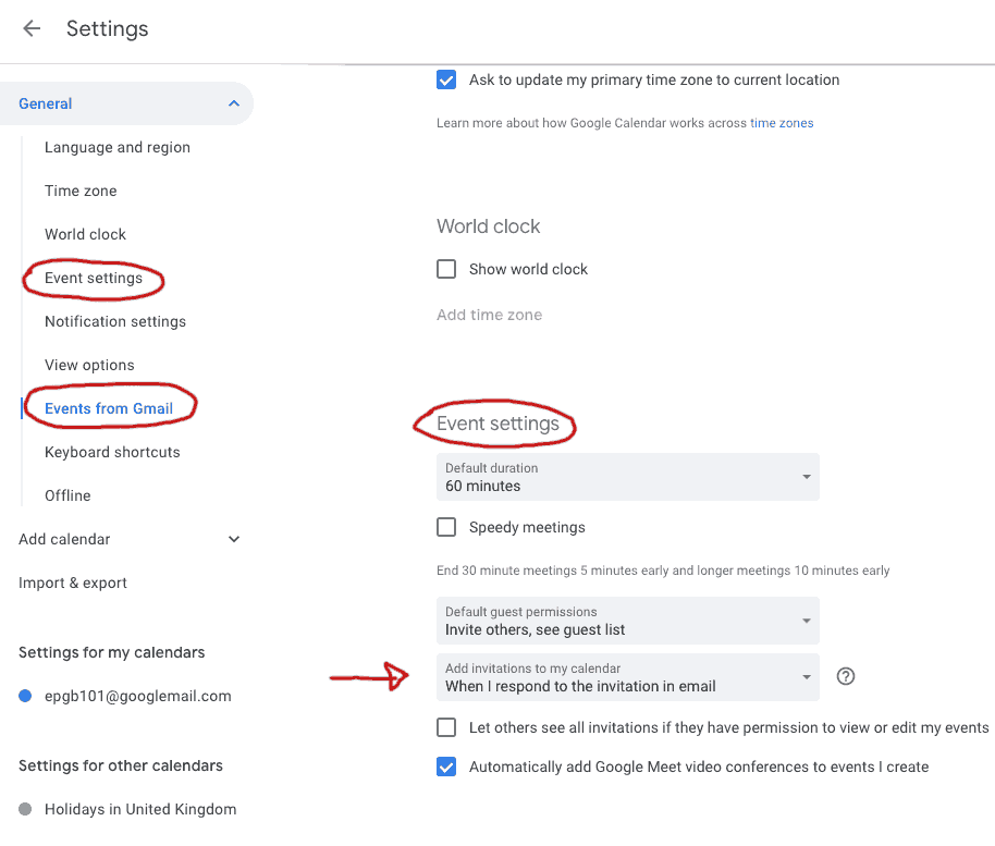 How To Remove Google Calendar Spam Block Google Calendar Spam